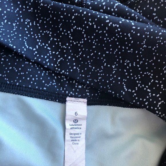 Lululemon High Times 7/8 in star pixel naval blue - Picture 5 of 5